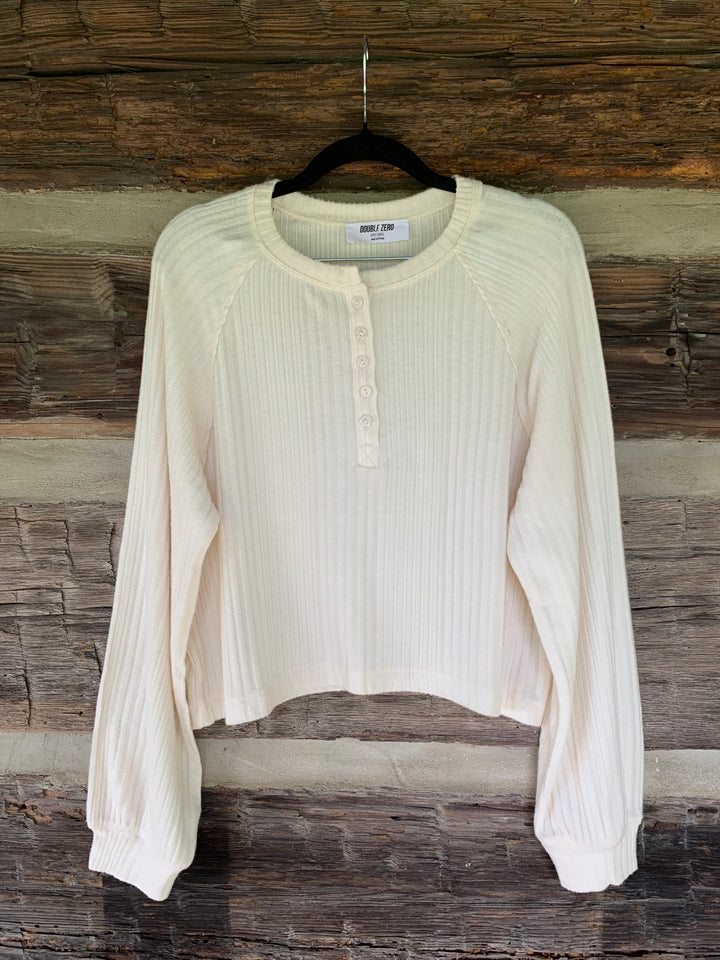 Ella Long Sleeve Henley Top