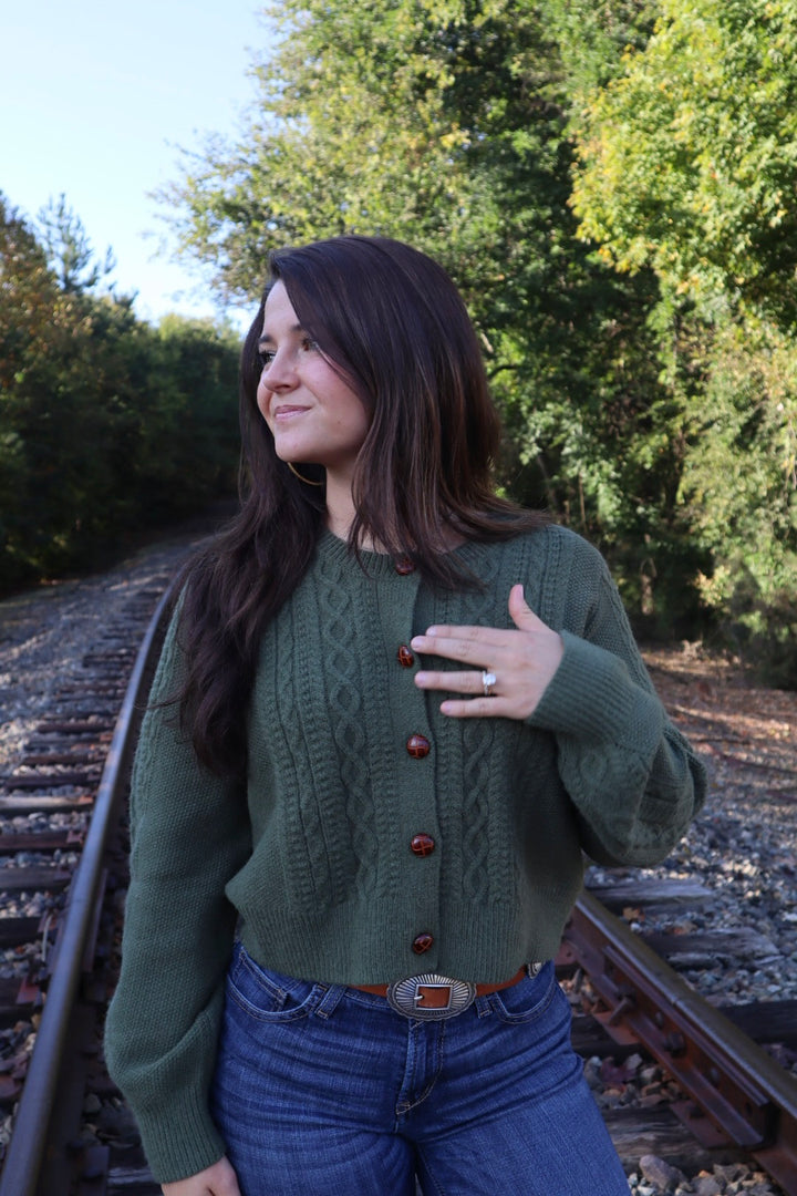 Genevieve Cable Knit Sweater