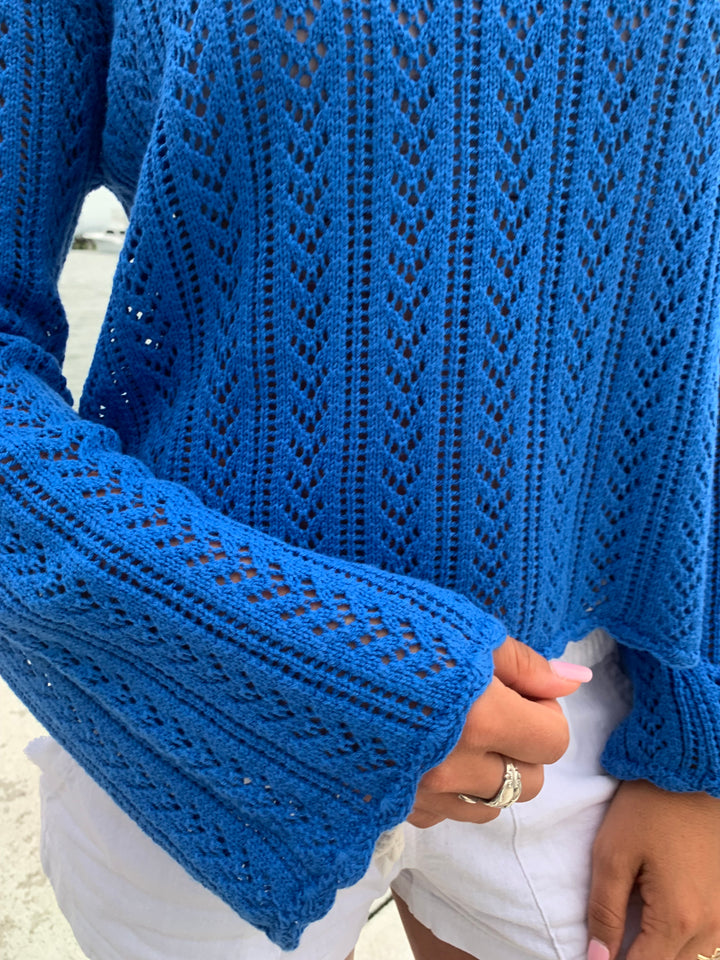 Grotto Pointelle Sweater