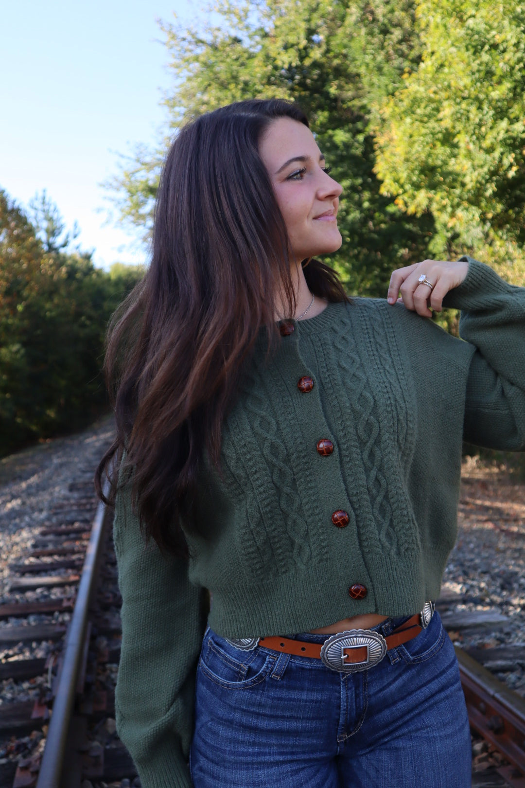 Genevieve Cable Knit Sweater