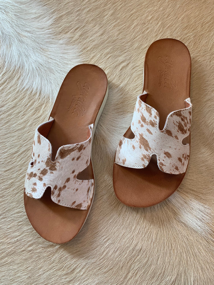 Maverick Cowhide Sandals