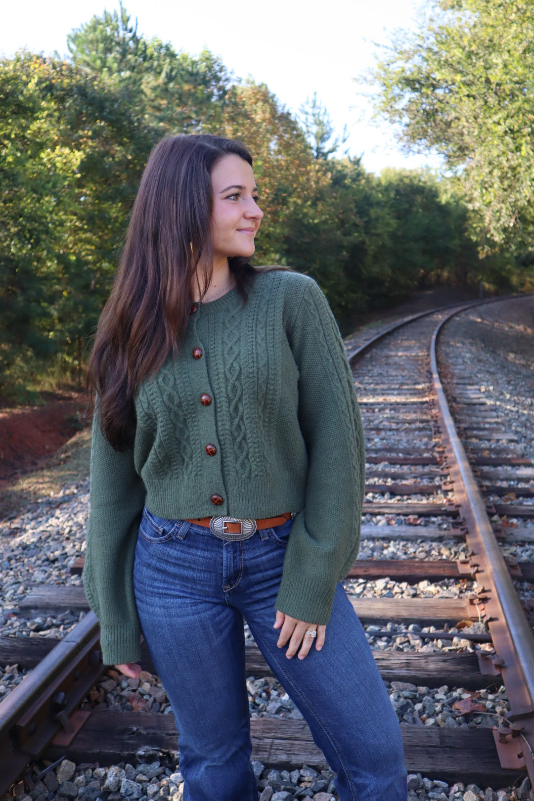 Genevieve Cable Knit Sweater