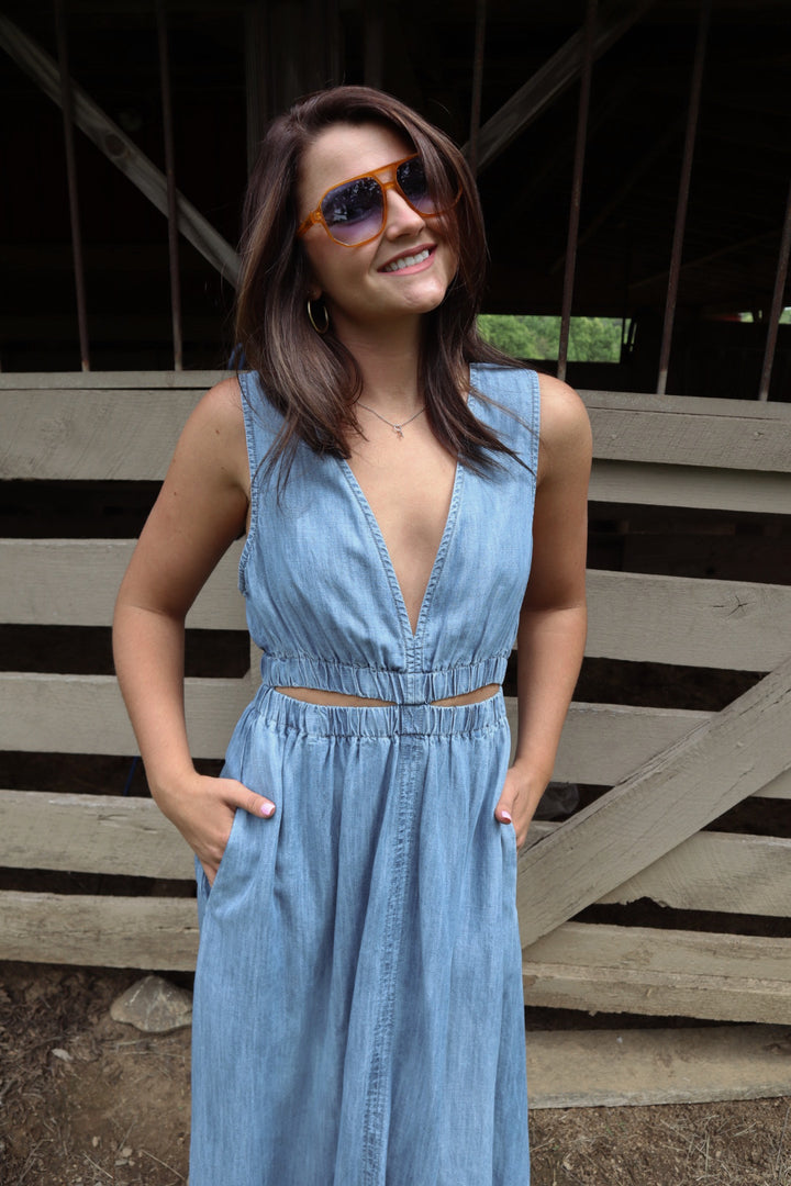 Lennon Denim Dress