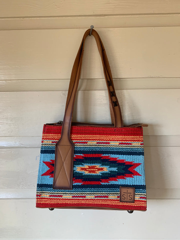 STS Chaylee Valley Serape Ruby Purse