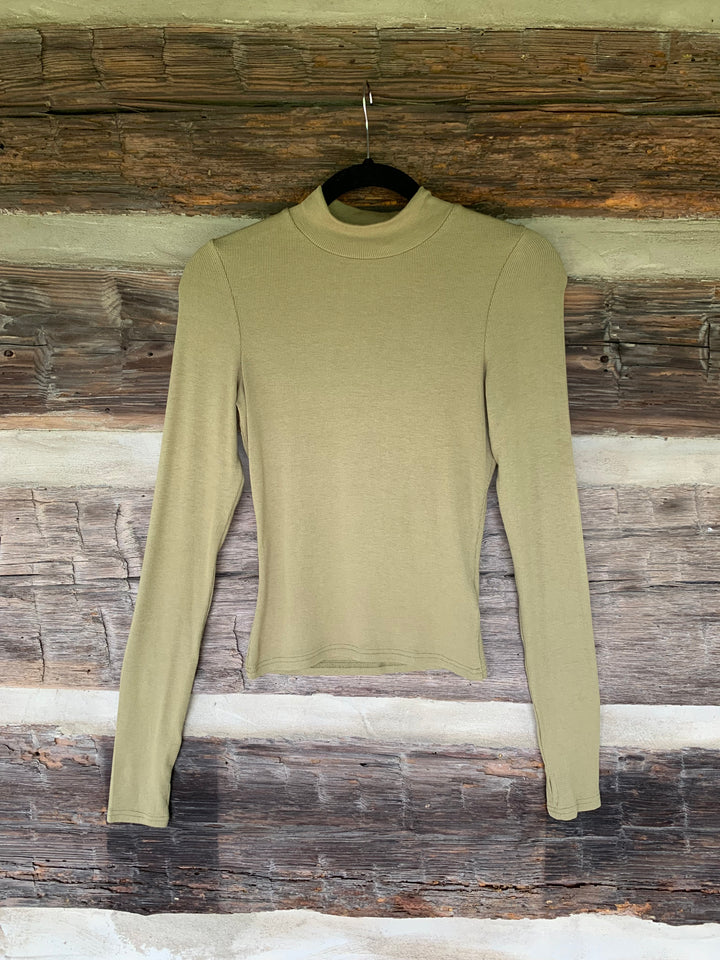 Vera Long Sleeve Mock neck Top