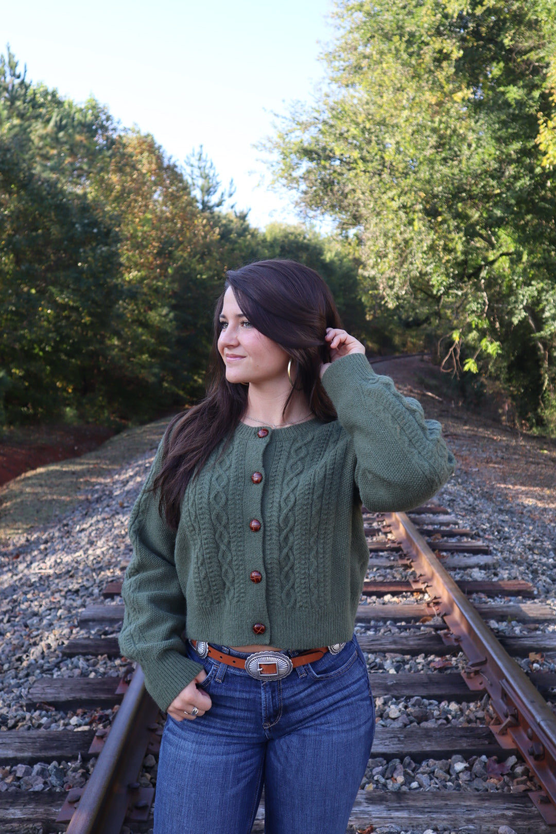 Genevieve Cable Knit Sweater