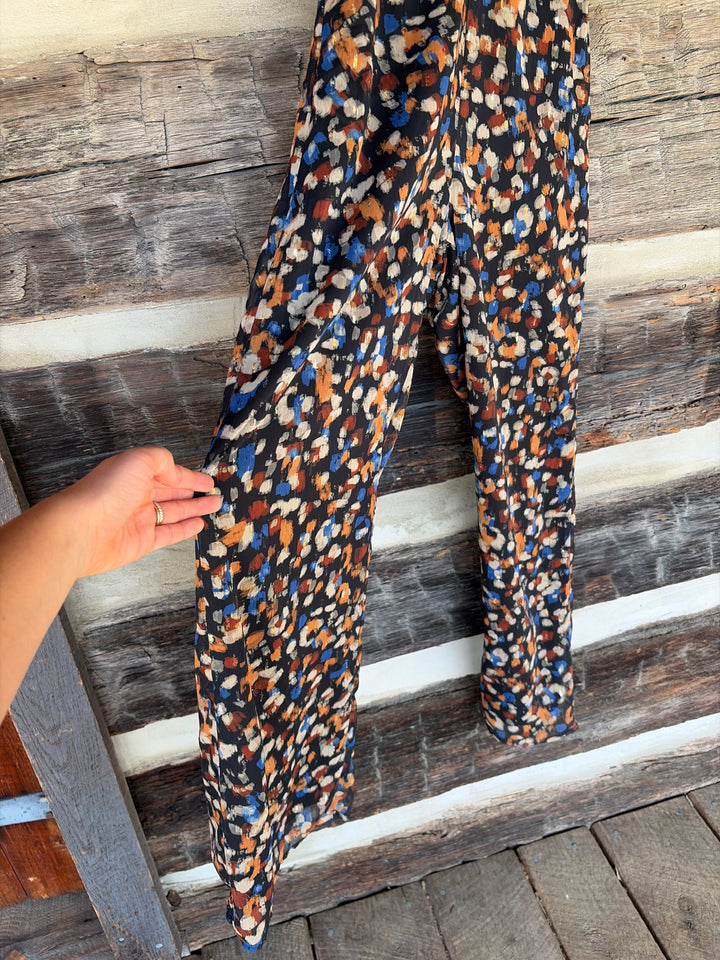 Havana Keyhole Jumpsuit