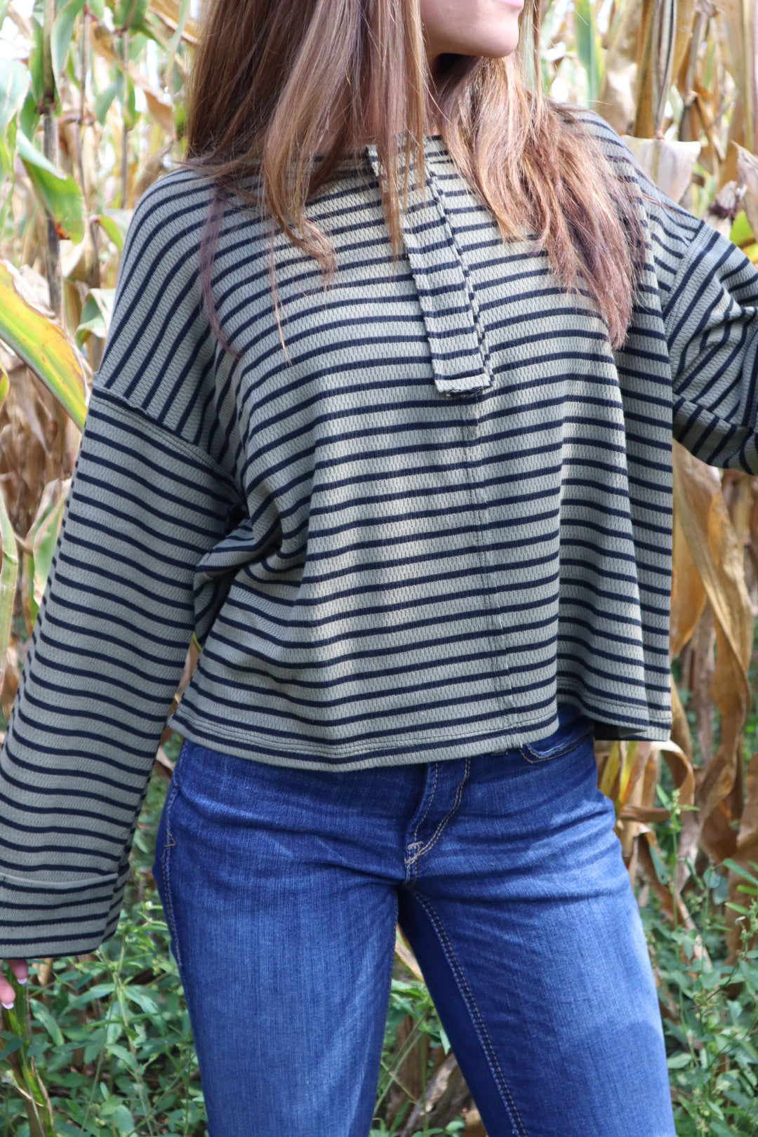 Ember Striped Long Sleeve Shirt