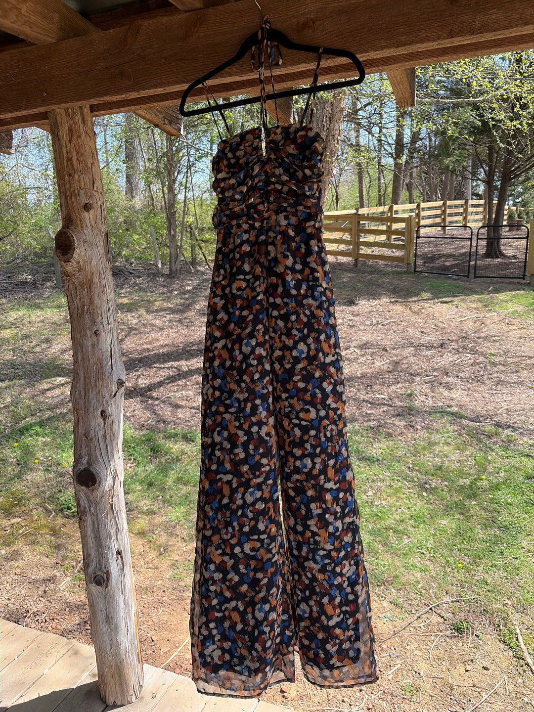 Havana Keyhole Jumpsuit