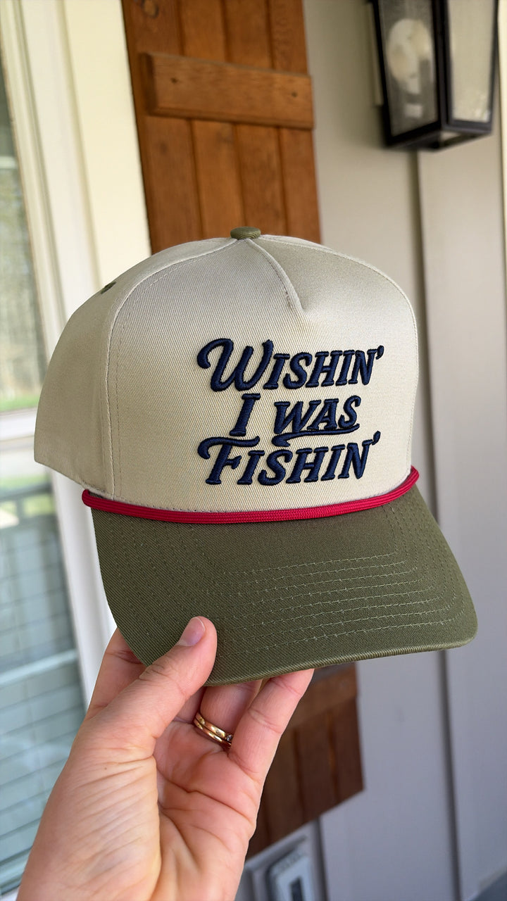 Wishin' I Was Fishin' Hat