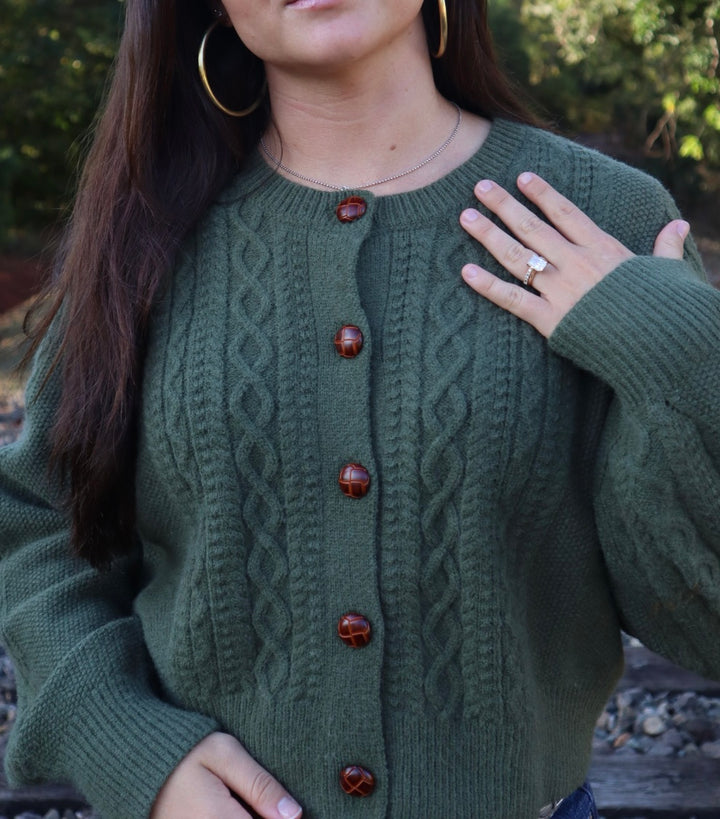 Genevieve Cable Knit Sweater