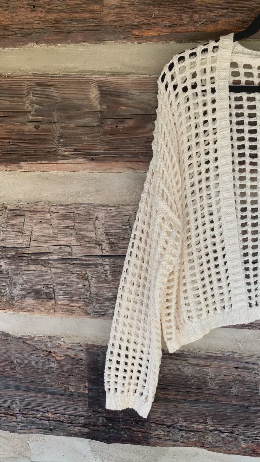 Nora Crochet Cardigan