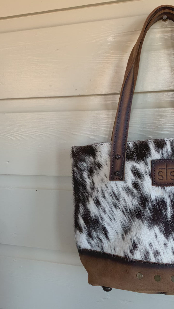 STS Cowhide Small Tote