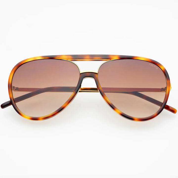 Shay Sunglasses (Tortoise / Gradient Brown)