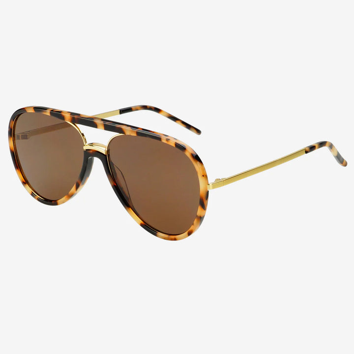 Shay Sunglasses (Tortoise / Gradient Brown)