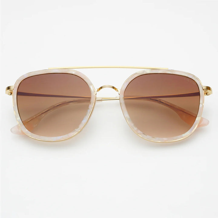 Weston Sunglasses (Light Pink / Brown)